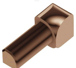 Schluter Rondec 90 Degree Inside Corner Brushed Copper
